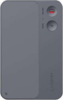 MMEETT AI Business Card Celestial Gray