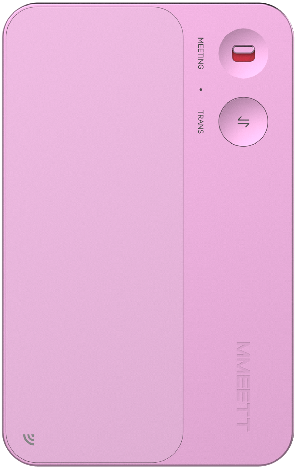MMEETT AI Business Card Passion Pink