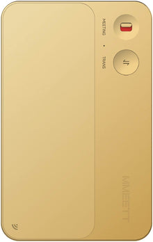 MMEETT AI Business Card Crown Gold