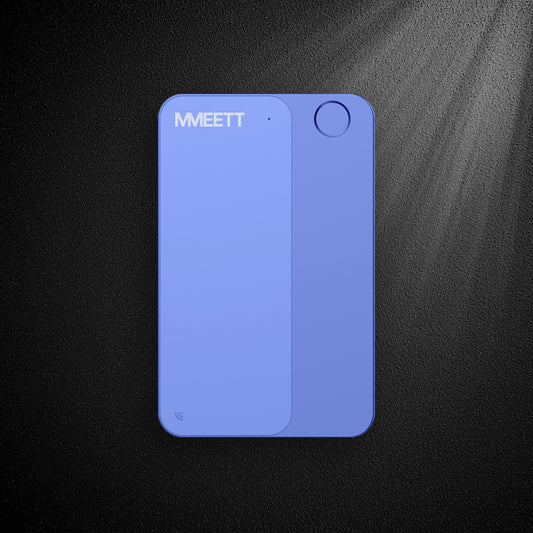 MMEETT AI Business Card Deep Blue